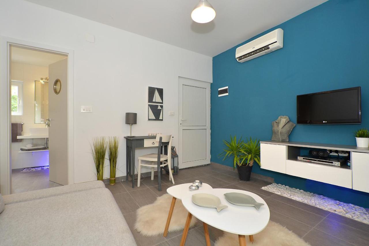 Marineblue Apartment Trogir Bagian luar foto