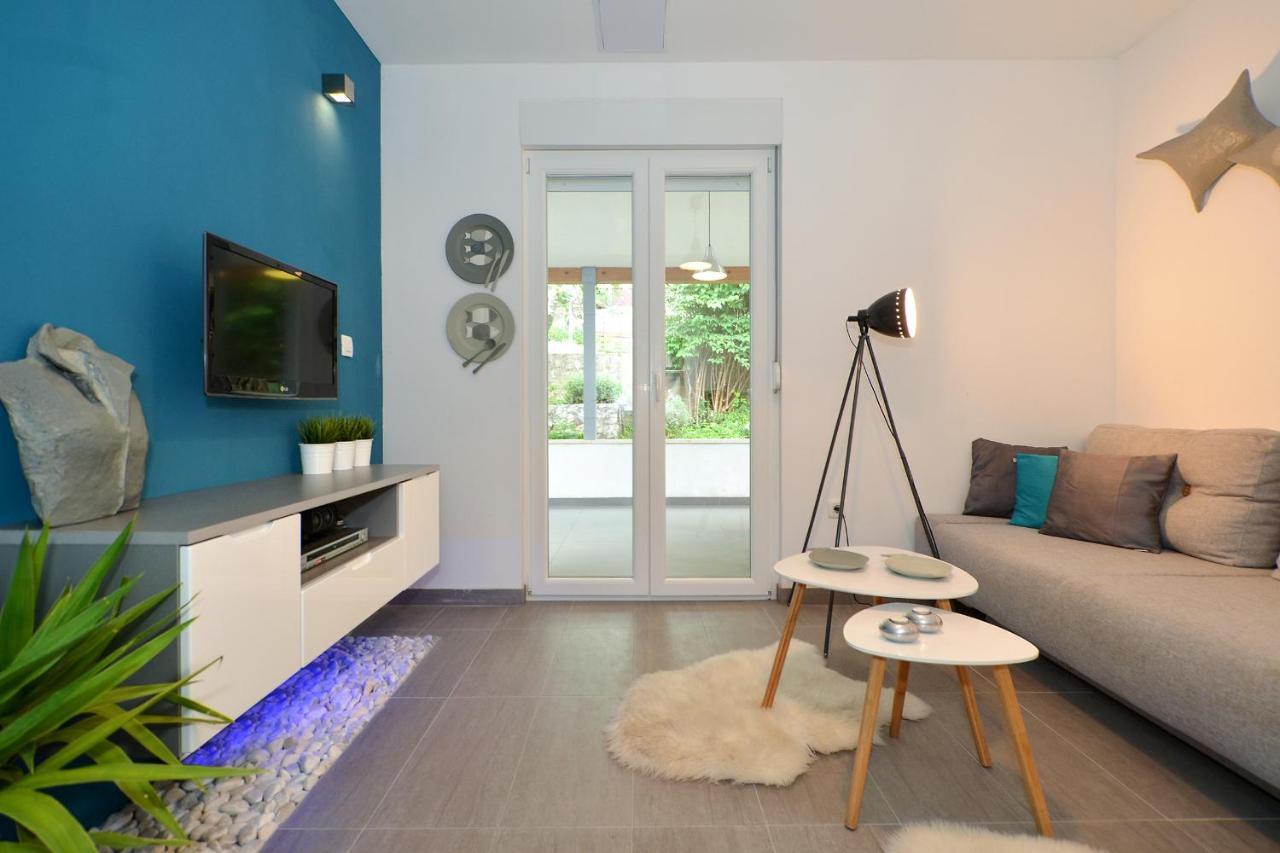 Marineblue Apartment Trogir Bagian luar foto